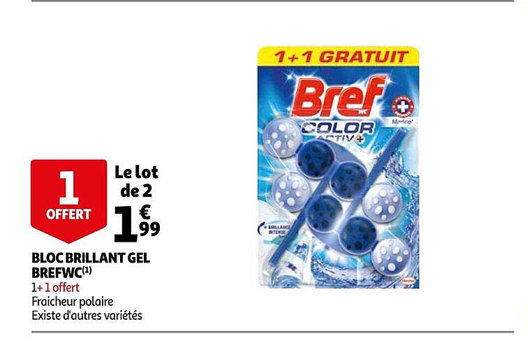 bloc brillant gel brefwc