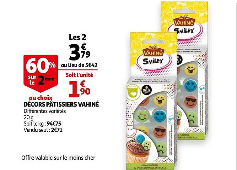 décors pâtissiers vahiné