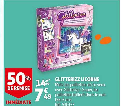 Glitterizz Licorne
