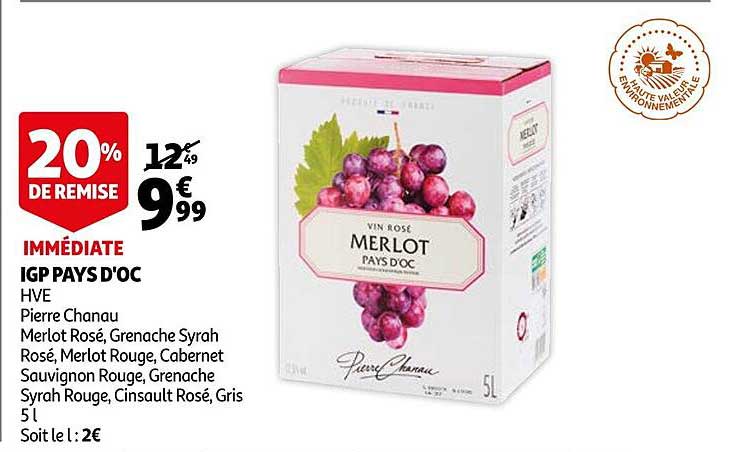 igp pays d'oc hve pierre chanau