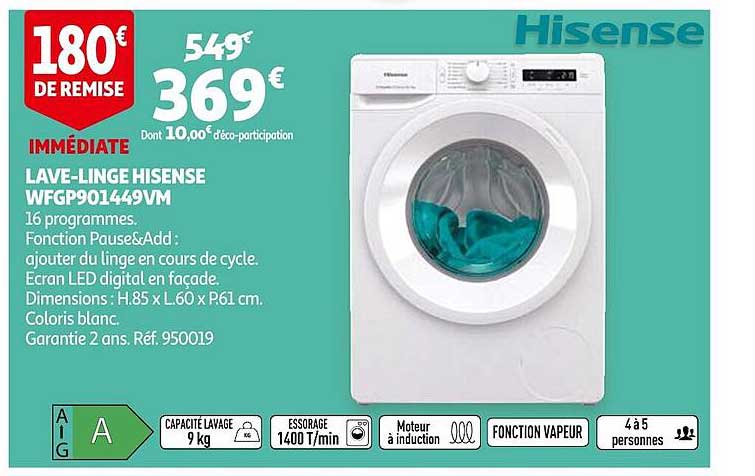 Lave-linge Hisense