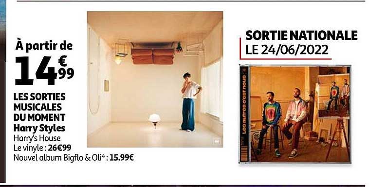 les sorties musicales du moment harry styles