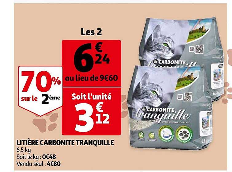 Litière Carbonite Tranquille