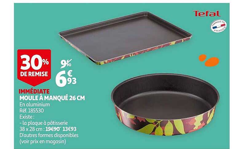 moule à manqué 26 cm tefal