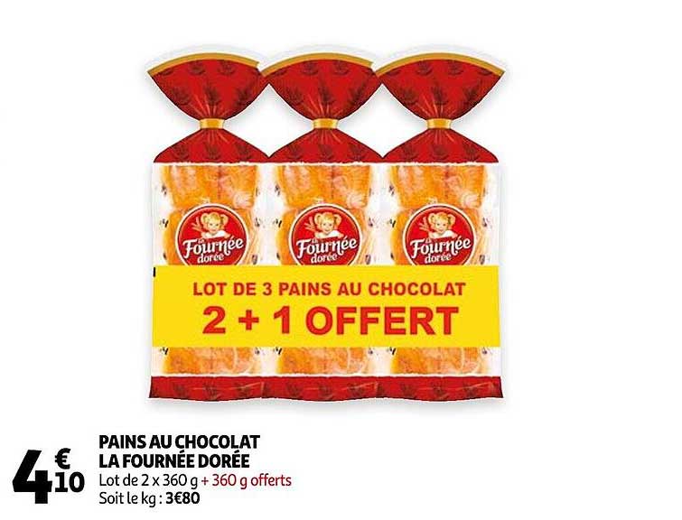 pains au chocolat la fournée dorée