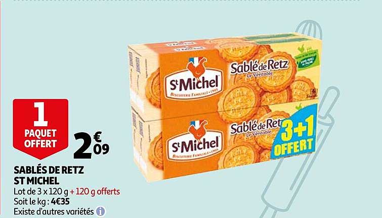 sablés de retz st michel