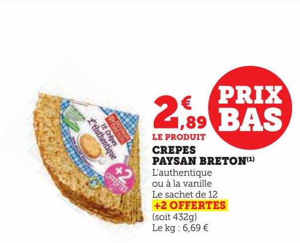 crêpes paysan breton