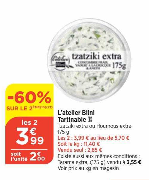 l'atelier blini tartinable
