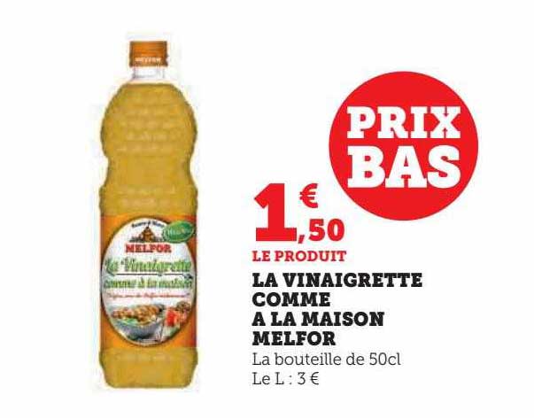 la vinaigrette comme à la maison melfor