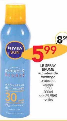 le spray brume nivea