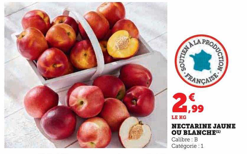 Nectarine Jaune Ou Blanche