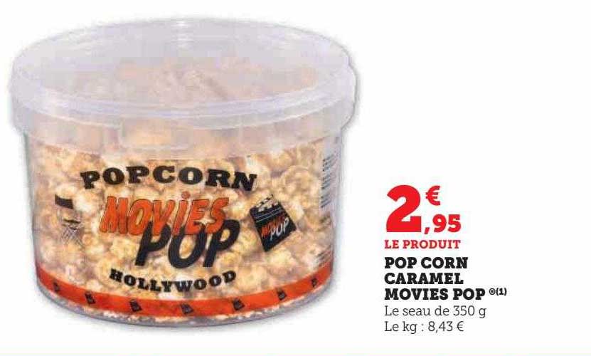 pop corn caramel movies pop