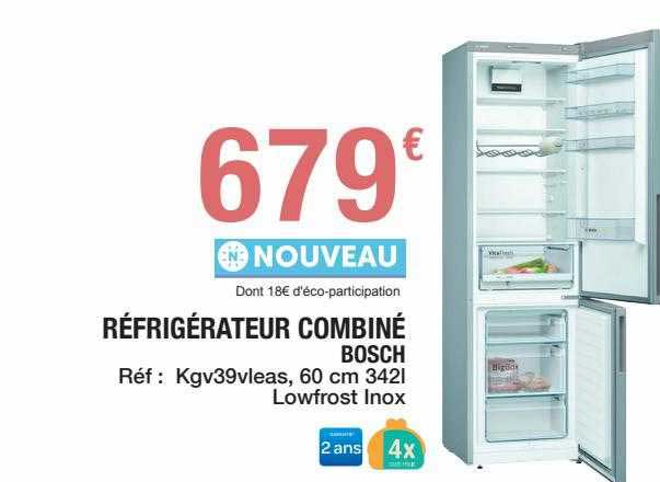 Réfrigérateur Combiné Bosch