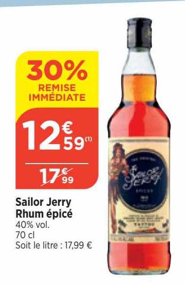 sailor jerry rhum épicé