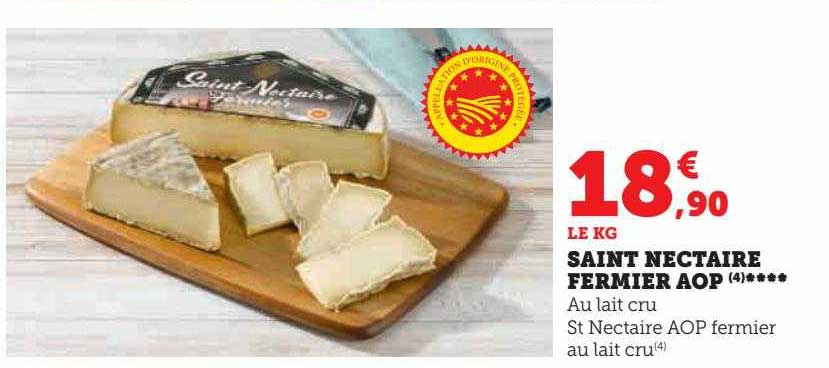 saint nectaire fermier aop