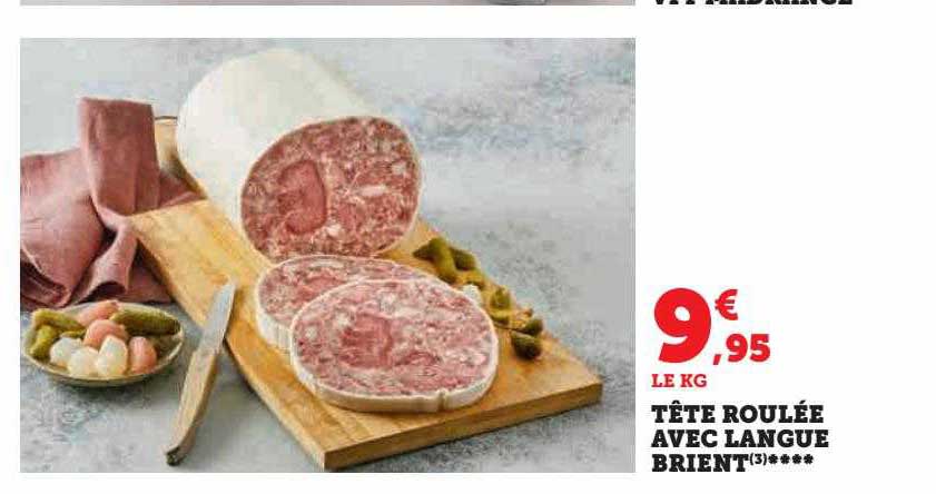 Tête Roulée Avec Langue Brient