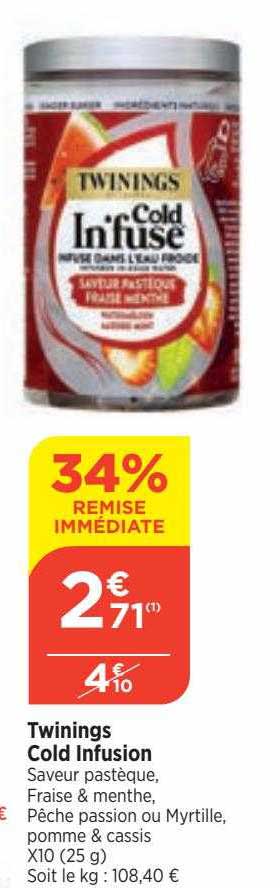 twinings cold infusion