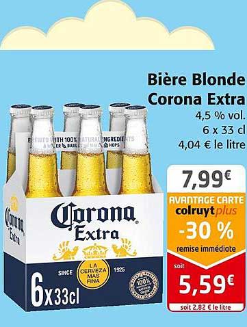 Bière Blonde Corona Extra