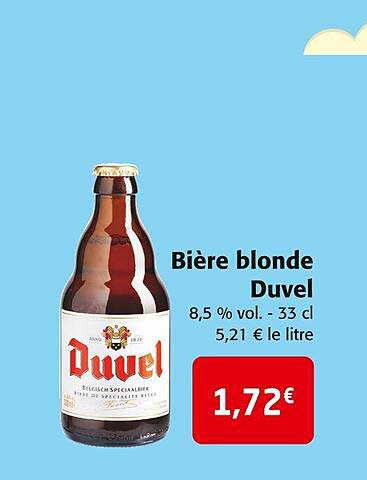 Bière Blonde Duvel
