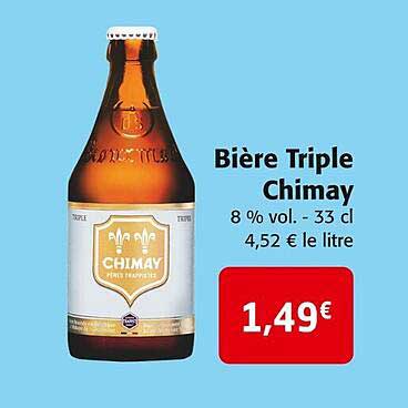 Bière Triple Chimay