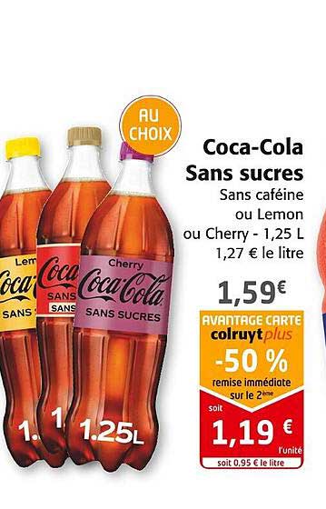 coca-cola sans sucres