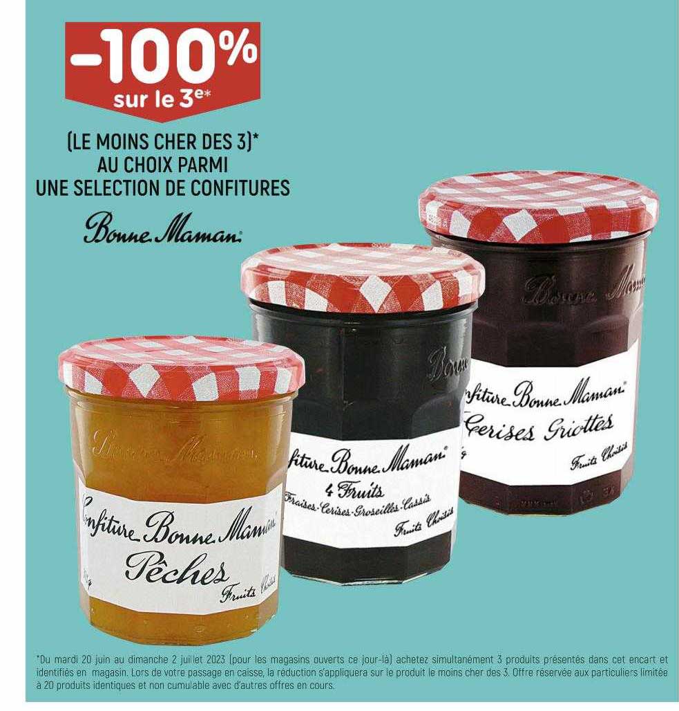 confitures bonne maman