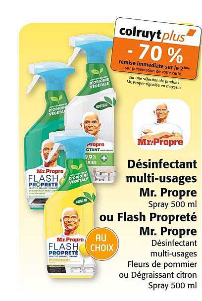 desinfectant multi-usages mr.propre