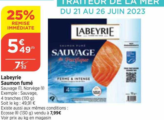 Labeyrie Saumon Fumé