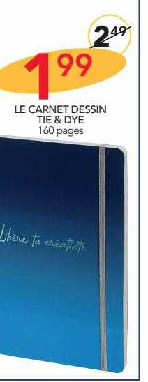 le carnet dessin tie & dye