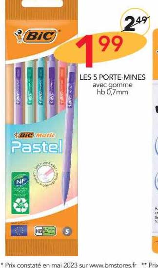 Les 5 Porte-mines Bic