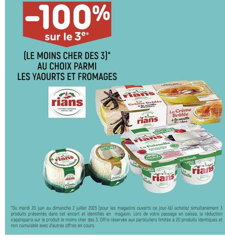 Les Yaourts Et Fromages Rians
