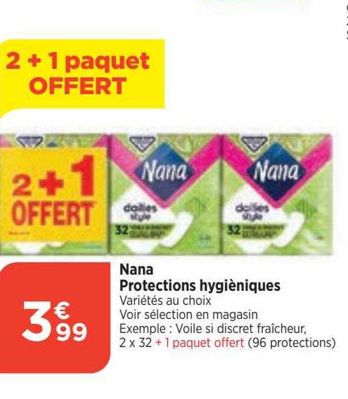 nana protections hygièniques