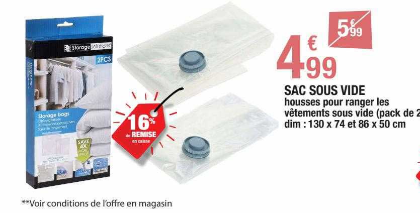 sac sous vide