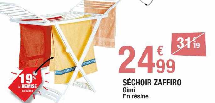 séchoir zaffiro gimi