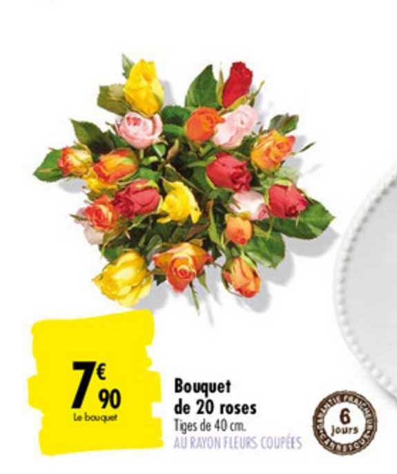 Bouquet De 20 Roses