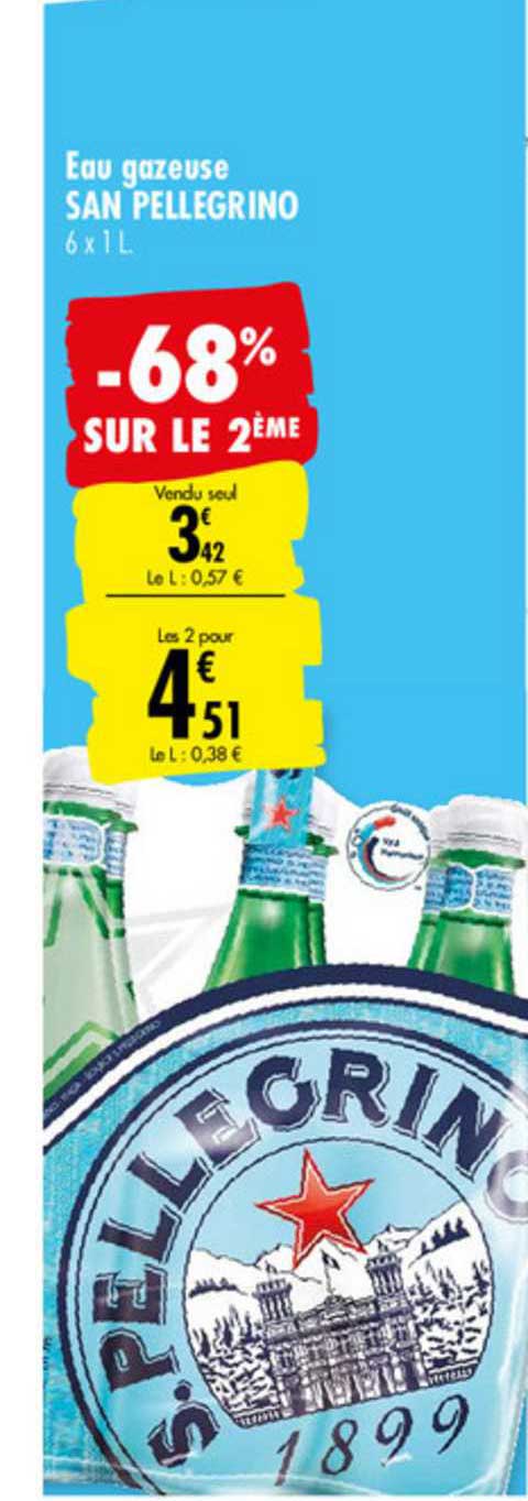 eau gazeuse san pellegrino