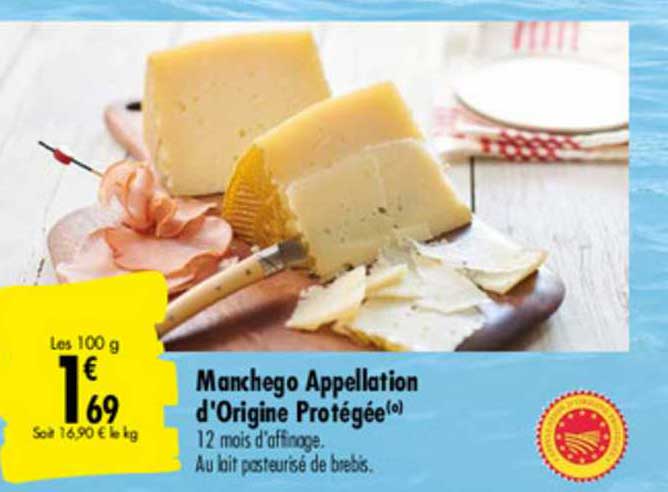 manchego appellation d'origine protégée