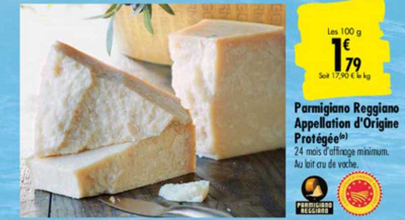 parmigiano reggiano appellation d'origine protégée