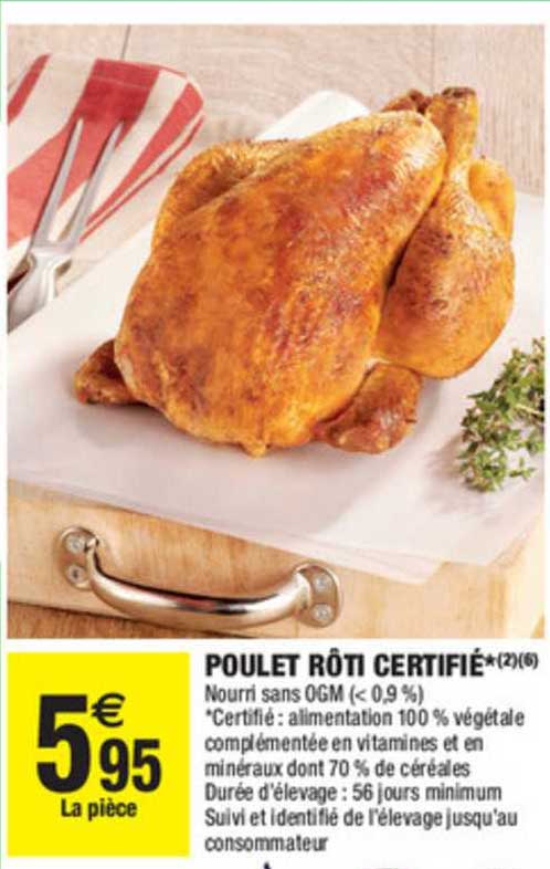 Poulet Rôti Certifié