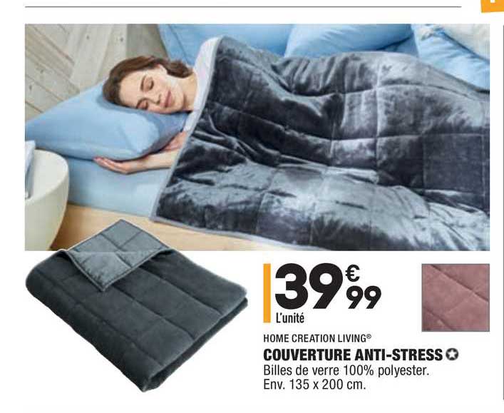 couverture anti-stress home creation living