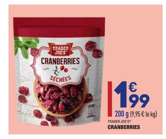 Cranberries Trader Joe's