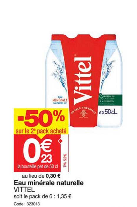 Eau Minérale Naturelle Vittel