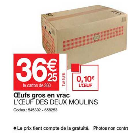oeufs gros en vrac l'œuf des deux moulins