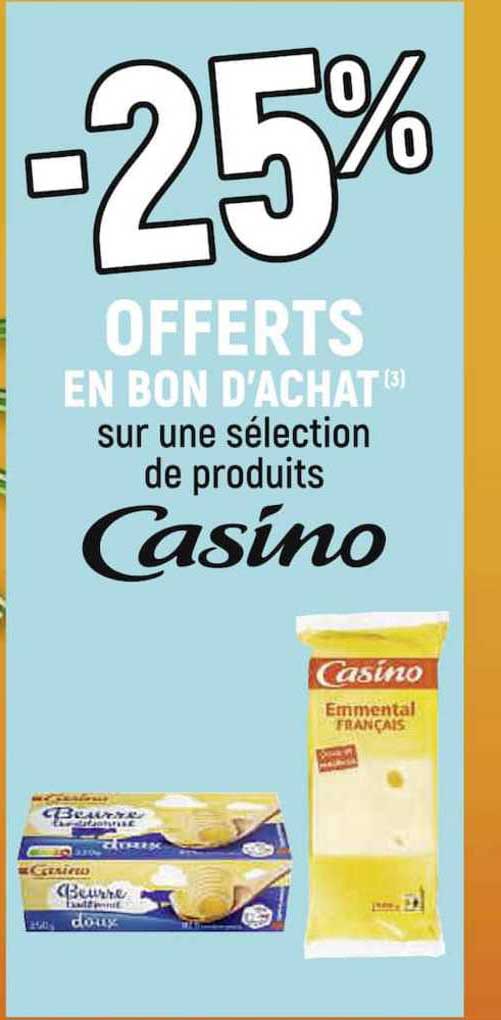 Produits Casino