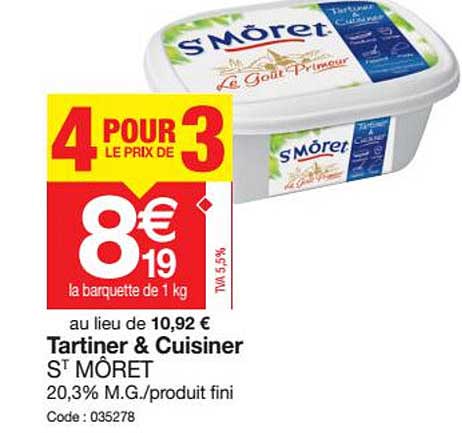 tartiner & cuisiner st môret