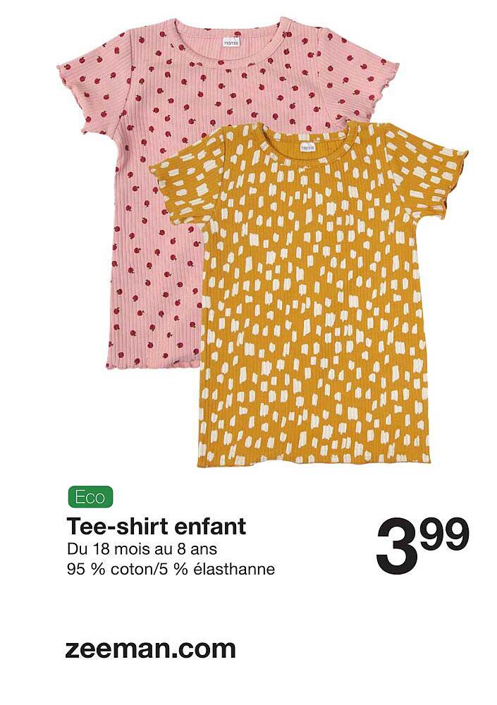 tee-shirt enfant