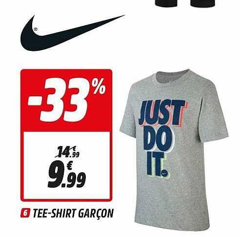 tee-shirt garçon - nike