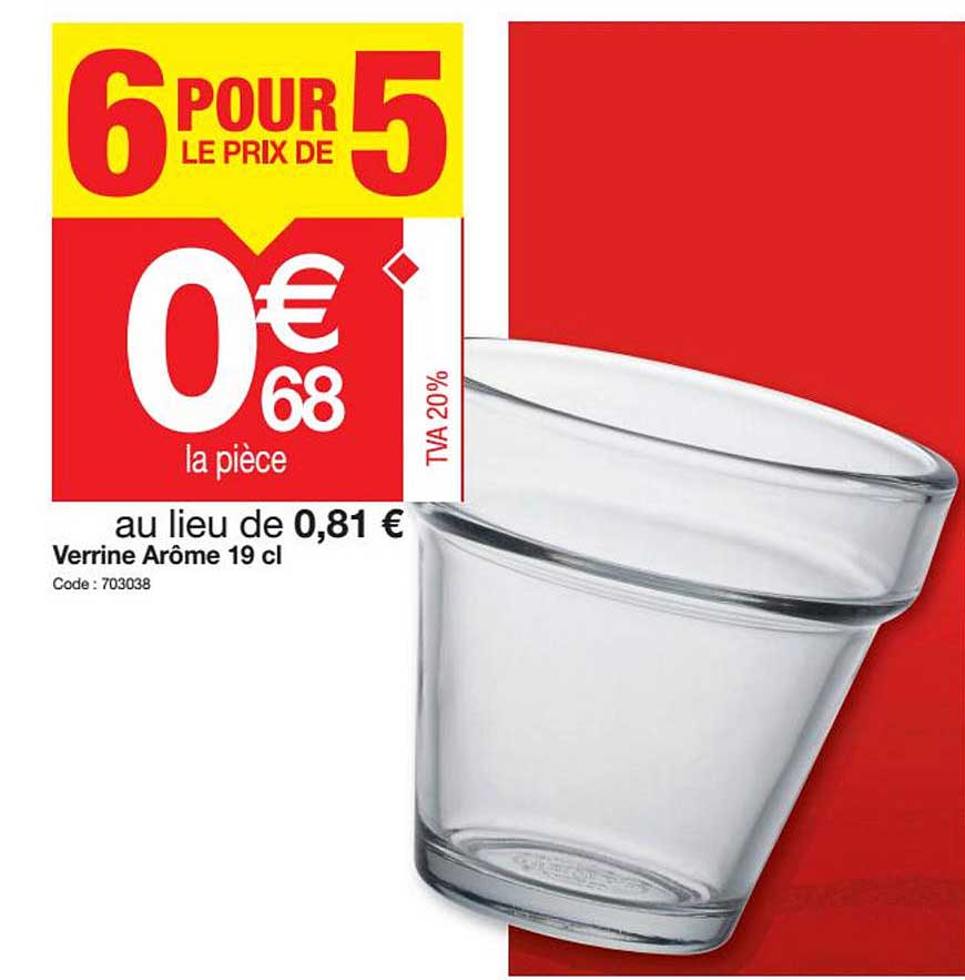 Verrine Arôme 19 Cl