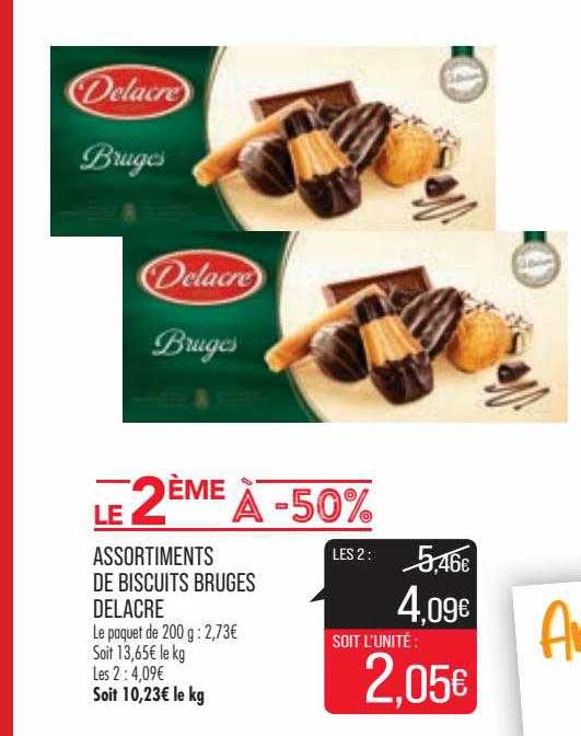 Assortiments De Biscuits Bruges Delacre