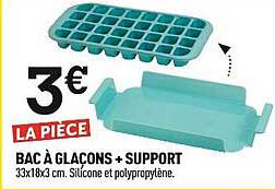 Bac à Glaçons + Support